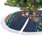 Nigeria Christmas Naija Santa Tree Skirt Zuma Rock Eagle Ugly Xmas Pixel Art