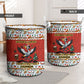 Uganda Christmas Crested Crane Laundry Basket Ugandan Kob - Map Flag - Ssekukkulu Ennungi - Ugly Pixel Art
