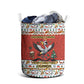 Uganda Christmas Crested Crane Laundry Basket Ugandan Kob - Map Flag - Ssekukkulu Ennungi - Ugly Pixel Art