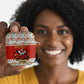 Uganda Christmas Crested Crane AirPods Case Ugandan Kob - Map Flag - Ssekukkulu Ennungi - Ugly Pixel Art