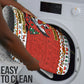 Uganda Christmas Crested Crane Bathroom Set Ugandan Kob - Map Flag - Ssekukkulu Ennungi - Ugly Pixel Art