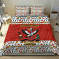 Uganda Christmas Crested Crane Bedding Set Ugandan Kob - Map Flag - Ssekukkulu Ennungi - Ugly Pixel Art