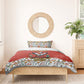 Uganda Christmas Crested Crane Bedding Set Ugandan Kob - Map Flag - Ssekukkulu Ennungi - Ugly Pixel Art