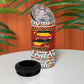 Uganda Christmas Crested Crane 4 in 1 Can Cooler Tumbler Ugandan Kob - Map Flag - Ssekukkulu Ennungi - Ugly Pixel Art
