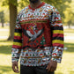 Uganda Christmas Crested Crane Hockey Jersey Ugandan Kob - Map Flag - Ssekukkulu Ennungi - Ugly Pixel Art