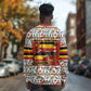 Uganda Christmas Crested Crane Long Sleeve Shirt Ugandan Kob - Map Flag - Ssekukkulu Ennungi - Ugly Pixel Art