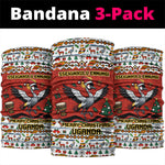 Uganda Christmas Crested Crane Neck Gaiter Ugandan Kob - Map Flag - Ssekukkulu Ennungi - Ugly Pixel Art