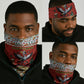 Uganda Christmas Crested Crane Neck Gaiter Ugandan Kob - Map Flag - Ssekukkulu Ennungi - Ugly Pixel Art