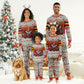 Uganda Christmas Crested Crane Christmas Pajama Set Ugandan Kob - Map Flag - Ssekukkulu Ennungi - Ugly Pixel Art