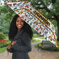 Uganda Christmas Crested Crane Umbrella Ugandan Kob - Map Flag - Ssekukkulu Ennungi - Ugly Pixel Art