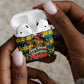 Saint Vincent And The Grenadines Christmas AirPods Case Caribbean Island Girl Dancer Tropical Winter