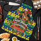Saint Vincent And The Grenadines Christmas Apron Caribbean Island Girl Dancer Tropical Winter
