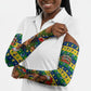 Saint Vincent And The Grenadines Christmas Arm Sleeves Caribbean Island Girl Dancer Tropical Winter