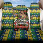Saint Vincent And The Grenadines Christmas Back Car Seat Cover Caribbean Island Girl Dancer Tropical Winter