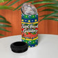 Saint Vincent And The Grenadines Christmas 4 in 1 Can Cooler Tumbler Caribbean Island Girl Dancer Tropical Winter