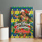 Saint Vincent And The Grenadines Christmas Canvas Wall Art Caribbean Island Girl Dancer Tropical Winter