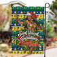 Saint Vincent And The Grenadines Christmas Garden Flag Caribbean Island Girl Dancer Tropical Winter