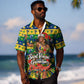 Saint Vincent And The Grenadines Christmas Hawaiian Shirt Caribbean Island Girl Dancer Tropical Winter