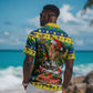 Saint Vincent And The Grenadines Christmas Hawaiian Shirt Caribbean Island Girl Dancer Tropical Winter
