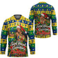 Saint Vincent And The Grenadines Christmas Hockey Jersey Caribbean Island Girl Dancer Tropical Winter