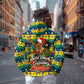 Saint Vincent And The Grenadines Christmas Hoodie Caribbean Island Girl Dancer Tropical Winter