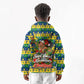 Saint Vincent And The Grenadines Christmas Kid Hoodie Caribbean Island Girl Dancer Tropical Winter