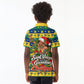Saint Vincent And The Grenadines Christmas Kid Polo Shirt Caribbean Island Girl Dancer Tropical Winter
