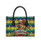 Saint Vincent And The Grenadines Christmas Leather Bag Caribbean Island Girl Dancer Tropical Winter