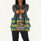 Saint Vincent And The Grenadines Christmas Leather Bag Caribbean Island Girl Dancer Tropical Winter