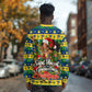 Saint Vincent And The Grenadines Christmas Long Sleeve Shirt Caribbean Island Girl Dancer Tropical Winter