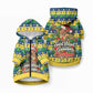 Saint Vincent And The Grenadines Christmas Pet Hoodie Caribbean Island Girl Dancer Tropical Winter