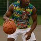 Saint Vincent And The Grenadines Christmas Sleeveless Hoodie Caribbean Island Girl Dancer Tropical Winter