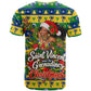 Saint Vincent And The Grenadines Christmas T shirt Caribbean Island Girl Dancer Tropical Winter