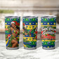 Saint Vincent And The Grenadines Christmas Tumbler Cup Caribbean Island Girl Dancer Tropical Winter