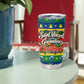 Saint Vincent And The Grenadines Christmas Tumbler Cup Caribbean Island Girl Dancer Tropical Winter