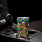 Saint Vincent And The Grenadines Christmas Tumbler Cup Caribbean Island Girl Dancer Tropical Winter