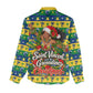 Saint Vincent And The Grenadines Christmas Women Casual Shirt Caribbean Island Girl Dancer Tropical Winter