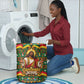 Cameroon Jesus Christmas Laundry Basket African Culture Ugly Knit Pattern