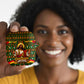 Cameroon Jesus Christmas AirPods Case African Culture Ugly Knit Pattern