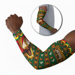 Cameroon Jesus Christmas Arm Sleeves African Culture Ugly Knit Pattern