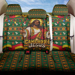 Cameroon Jesus Christmas Back Car Seat Cover African Culture Ugly Knit Pattern