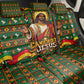 Cameroon Jesus Christmas Back Car Seat Cover African Culture Ugly Knit Pattern