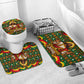 Cameroon Jesus Christmas Bathroom Set African Culture Ugly Knit Pattern
