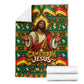 Cameroon Jesus Christmas Blanket African Culture Ugly Knit Pattern