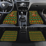 Cameroon Jesus Christmas Car Mats African Culture Ugly Knit Pattern