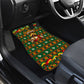 Cameroon Jesus Christmas Car Mats African Culture Ugly Knit Pattern