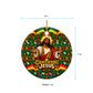 Cameroon Jesus Christmas Ceramic Ornament African Culture Ugly Knit Pattern