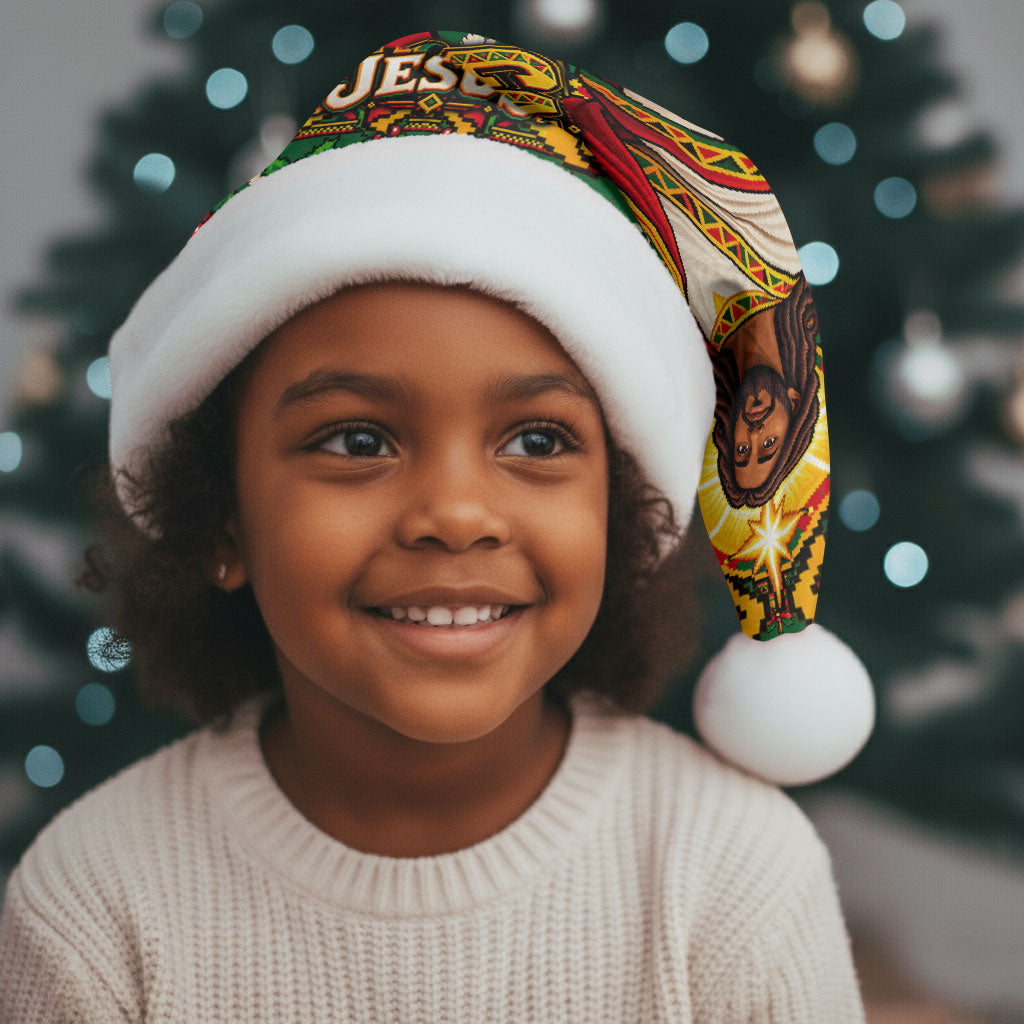 Cameroon Jesus Christmas Santa Hat African Culture Ugly Knit Pattern