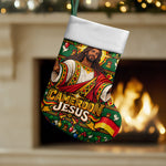 Cameroon Jesus Christmas Stocking African Culture Ugly Knit Pattern