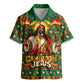 Cameroon Jesus Christmas Kid Hawaiian Shirt African Culture Ugly Knit Pattern
